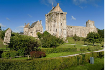 Château médiéval de St Sauveur le Vte Marc Lerouge - PAT du Cotentin